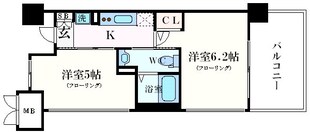 兵庫駅 徒歩10分 10階の物件間取画像